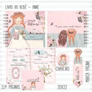 Kit Completo Bebê Anne - Arquivo Digital 19 Kit Completo Bebê Anne - Arquivo Digital