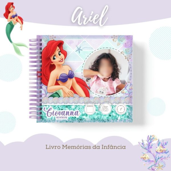 Kit Completo Infantil Ariel - Arquivo Digital