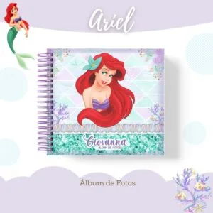 Kit Completo Infantil Ariel - Arquivo Digital 8 Kit Completo Infantil Ariel - Arquivo Digital