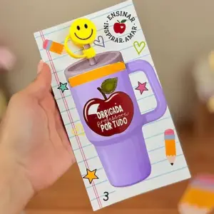 Kit Criativo para Personalizar Presentes de Professores