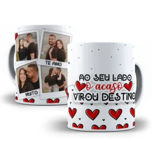 Kit de Arte para Caneca - Especial Dia dos Namorados