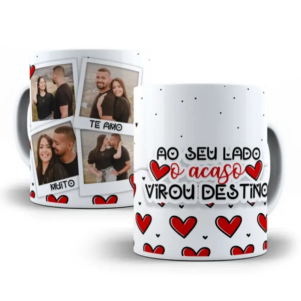 Kit de Arte para Caneca - Especial Dia dos Namorados