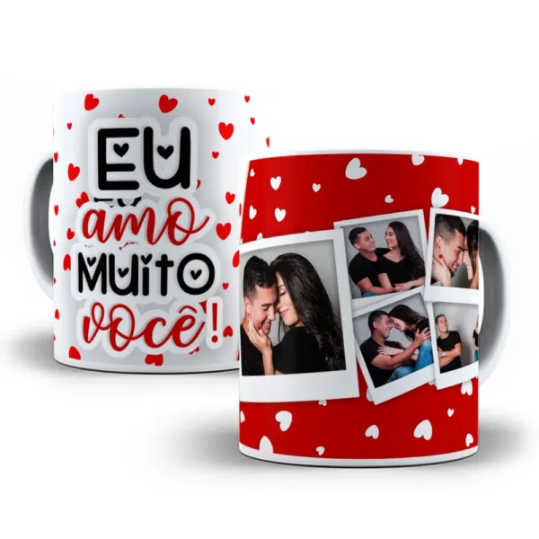 Kit de Arte para Caneca - Especial Dia dos Namorados