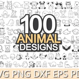Kit De Contornos Animais Png Corte Preciso Para Personalizados 5