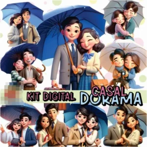Kit de Imagens Dia dos Namorados - Tema Doramas