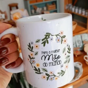 Kit de Imagens para Sublimação de Canecas Dia das Mães