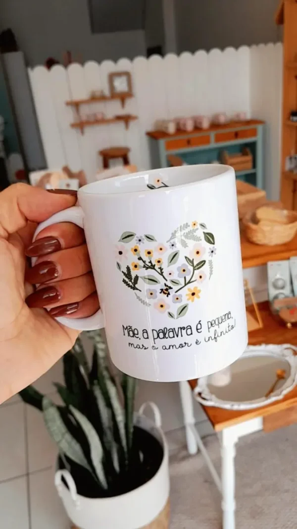 Kit de Imagens para Sublimação de Canecas Dia das Mães
