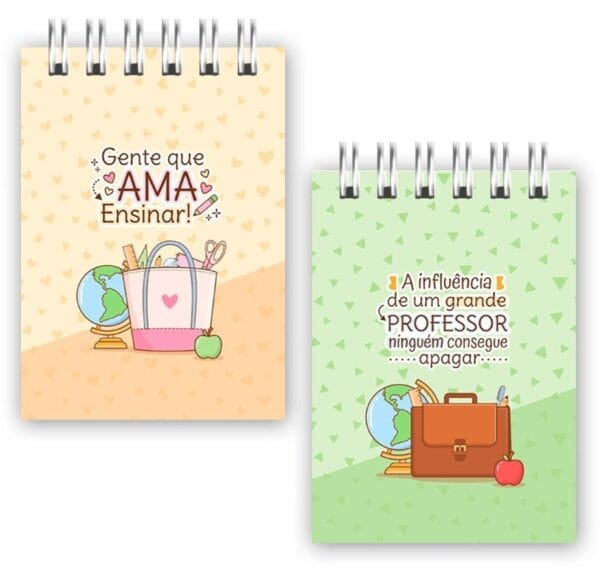 Kit Digital Bloquinho A6 Professores - Arquivo Digital