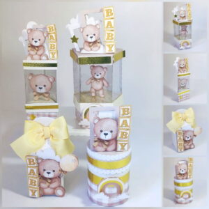 Festa Cha De Bebe Dourado Luxo Studio E Pdf