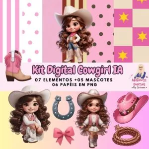 Kit Digital Cowgirl - Png 25 Kit Digital Cowgirl - Png