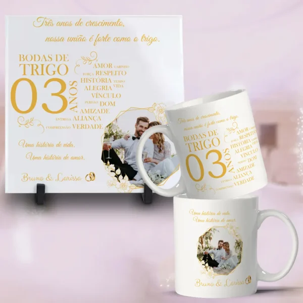 Kit Digital de Artes para Azulejos de Bodas