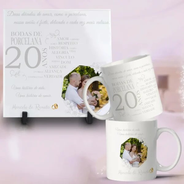 Kit Digital de Artes para Azulejos de Bodas