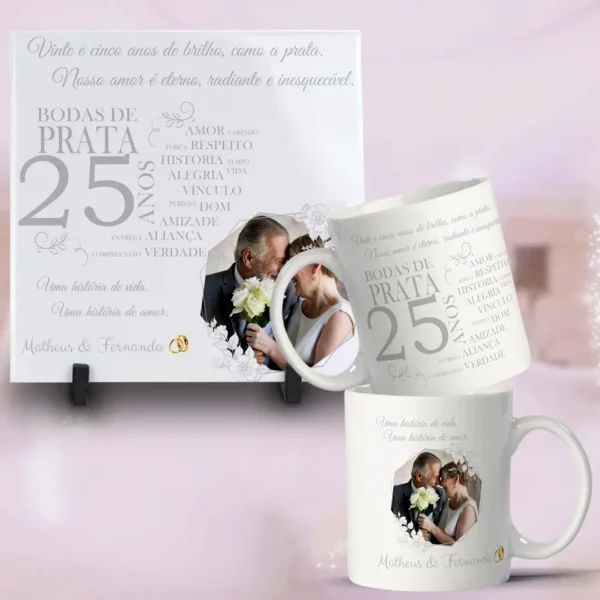 Kit Digital de Artes para Azulejos de Bodas