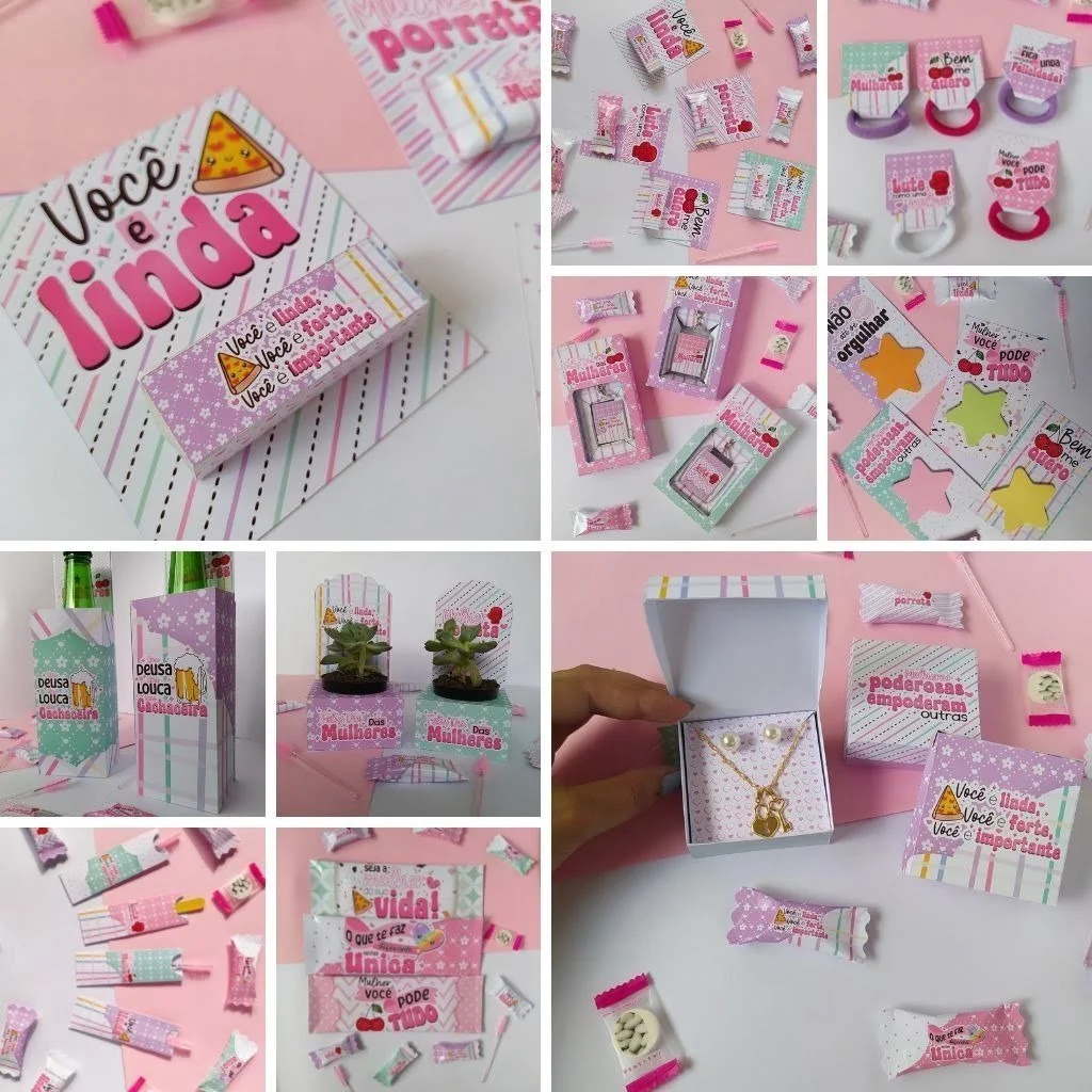 Kit Digital Dia Das Mulheres 2023 + 200 Arquivos P Imprimir