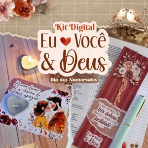 Kit Digital Dia dos Namorados Eu, Você & Deus Arquivo Corte 15 Kit Digital Dia dos Namorados Eu, Você & Deus Arquivo Corte