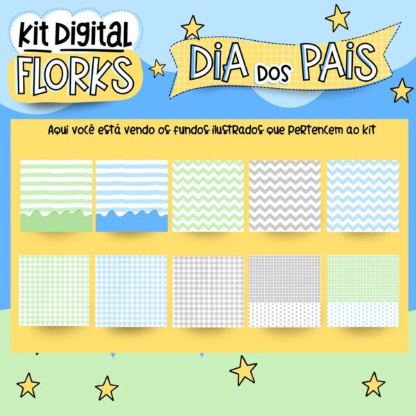 Kit Digital Dia dos Pais Flork Artes Caneca Frases Png