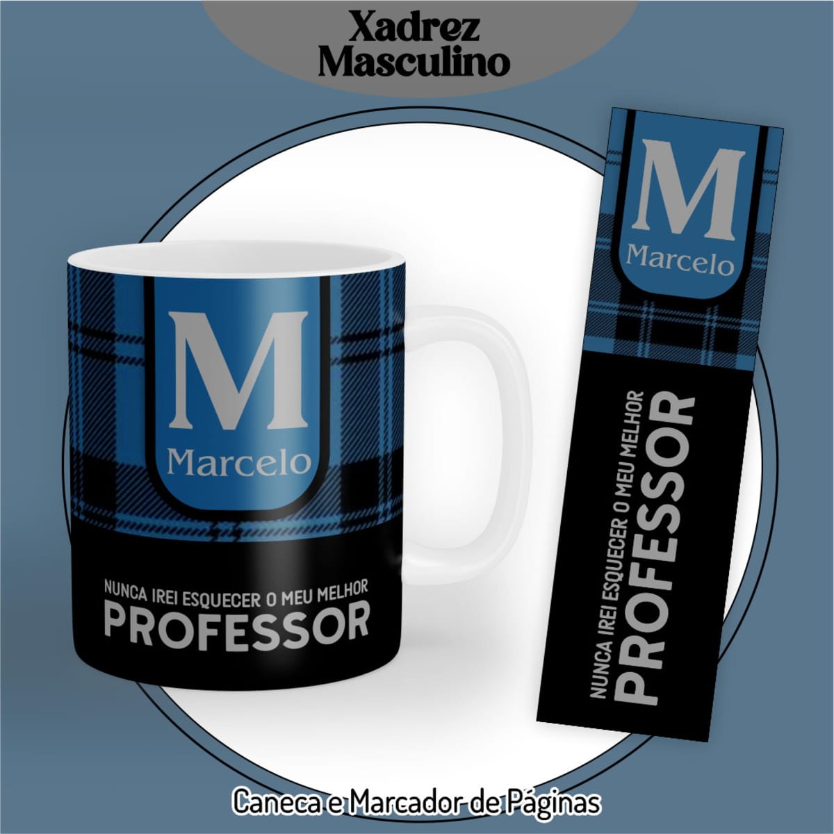 Kit Digital Dia dos Professores Masculino Tema Xadrez 5 Kit Digital Dia dos Professores Masculino Tema Xadrez - Imagem 5