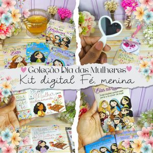 Kit Digital Fé e Feminilidade: Presentes para Mulheres