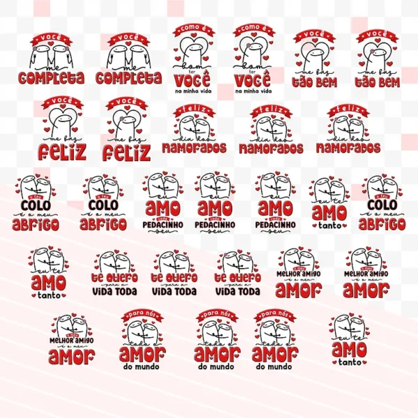 Kit Digital Flork Dias Dos Namorados Imprimir Personalizados 2