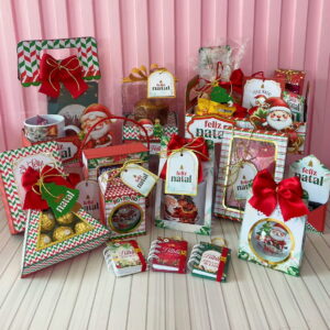 kit digital lembrancinhas de natal 2025 com 20 artes