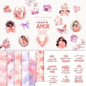 Kit Digital Mães 2024 Figuras e Lettering Printables 8 Kit Digital Mães 2024 Figuras e Lettering Printables