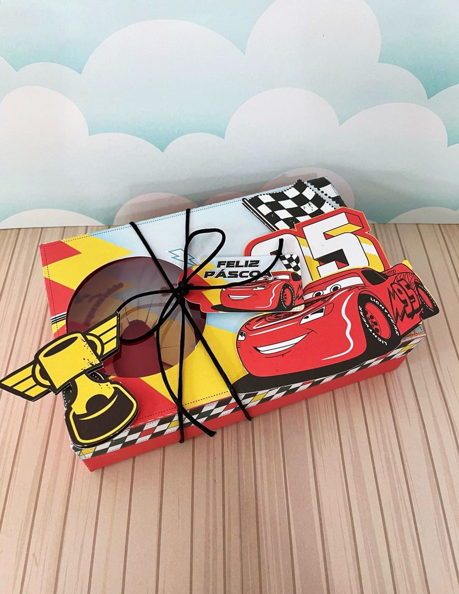 Kit Digital Mini Confeiteiro Carros Caixa Para Lembrancinha 2 Mini Confeiteiro Carros Arquivo Digital 2