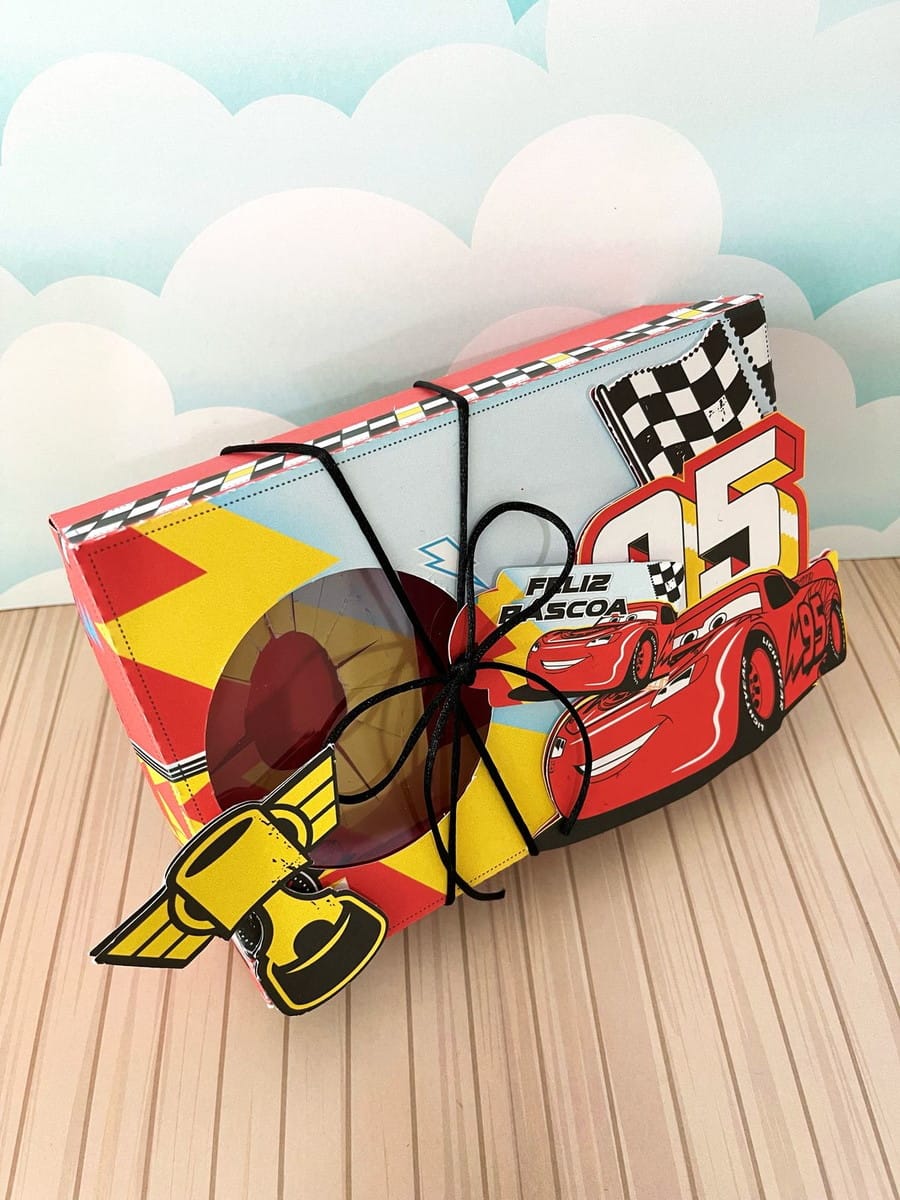Kit Digital Mini Confeiteiro Carros Caixa Para Lembrancinha 5 Mini Confeiteiro Carros Arquivo Digital 5