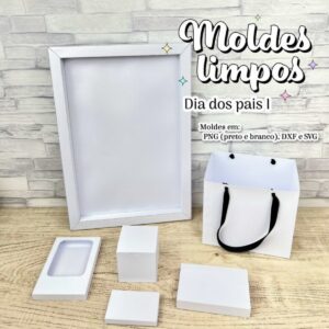 Kit Digital Moldes Limpos Part 1 - Arquivo Digital