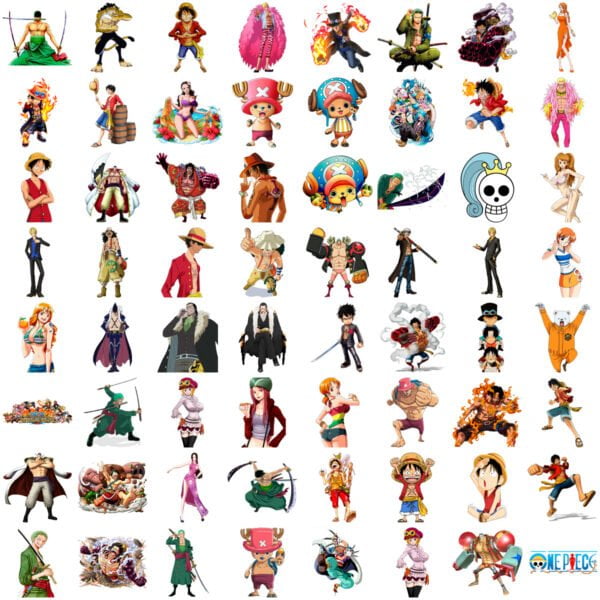 Kit Digital One Piece Imagens Png Personagens Desenho