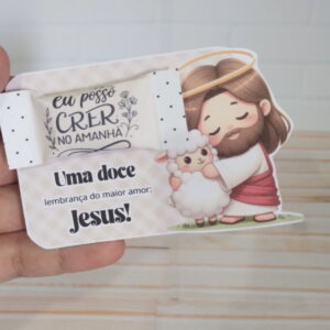 Card E Balinha Pascoa Religioso Arquivo Digital