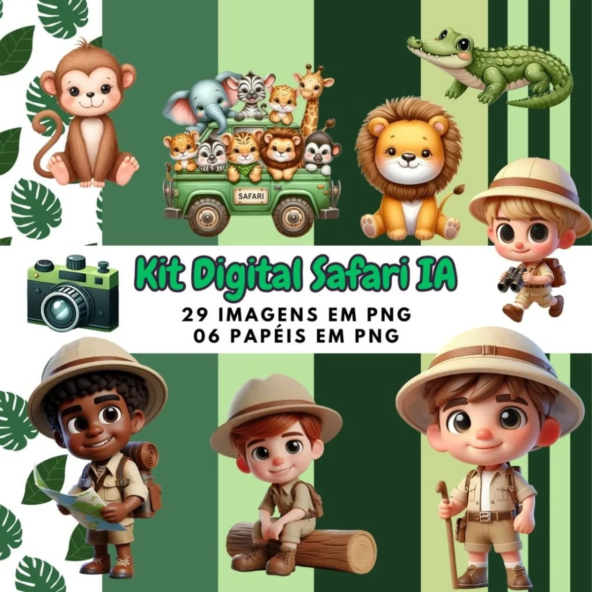 Kit Digital Safari Ia - Png 1 Kit Digital Safari Ia - Png