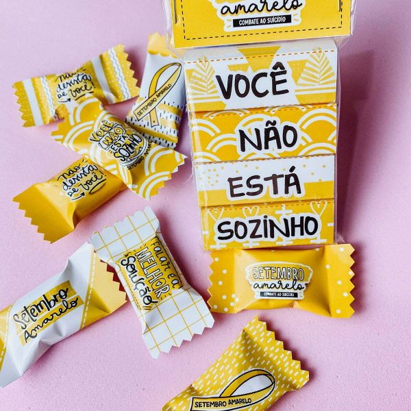 kit digital setembro amarelo frases balinhas ilustracoes 3