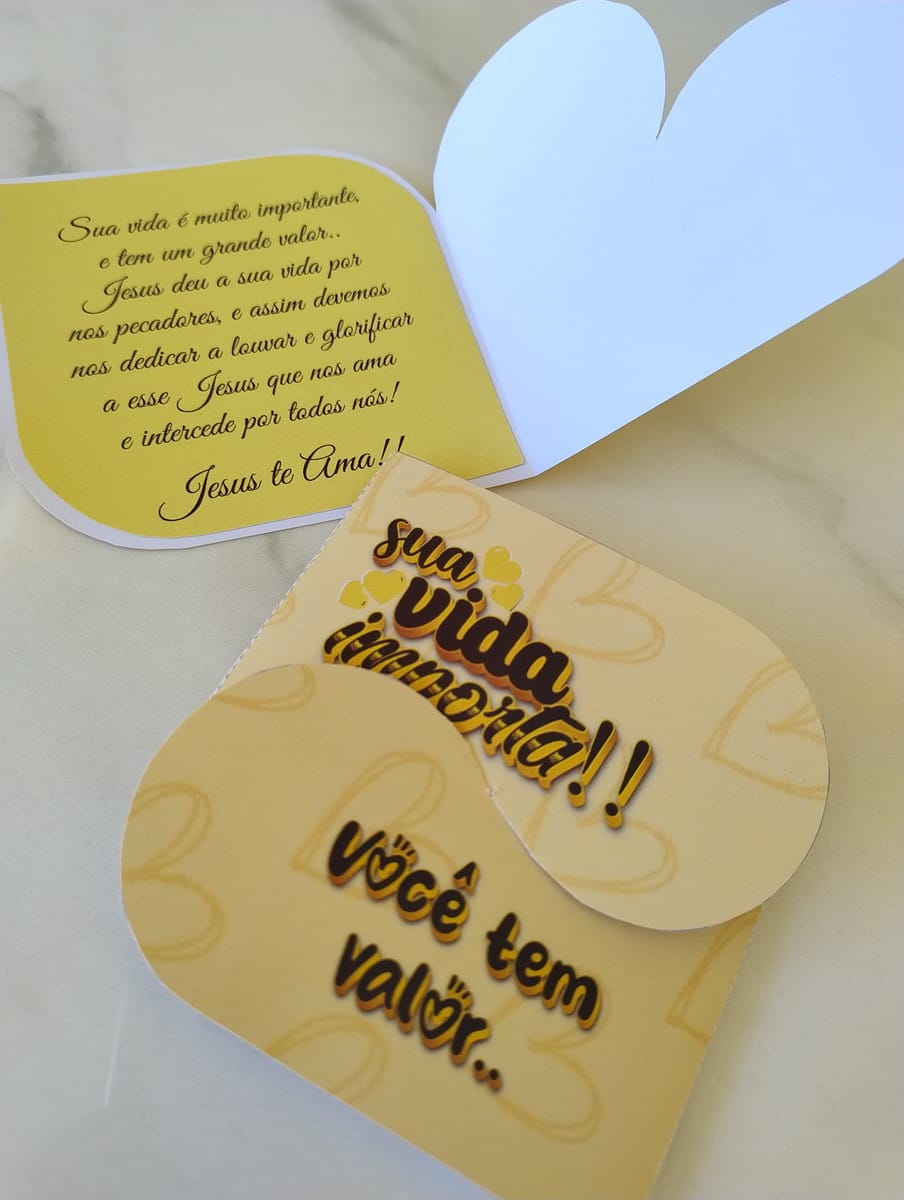 Kit Digital Setembro Amarelo Cristão para Lembrancinhas 3 Kit Digital Setembro Amarelo Cristão para Lembrancinhas - Imagem 3