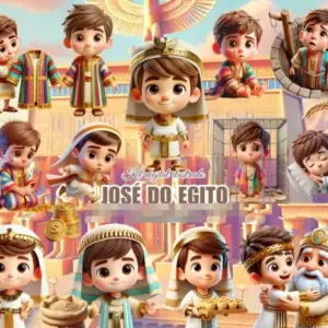 Kit Digital Tema Jose Do Egito Para Cartonagem E Crafts