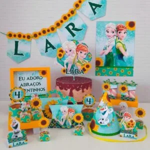 KIT É SÓ UM BOLINHO FROZEN - Arquivo Digital