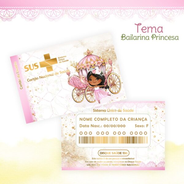Kit Encadernação Baby Bailarinas - Arquivo Digital