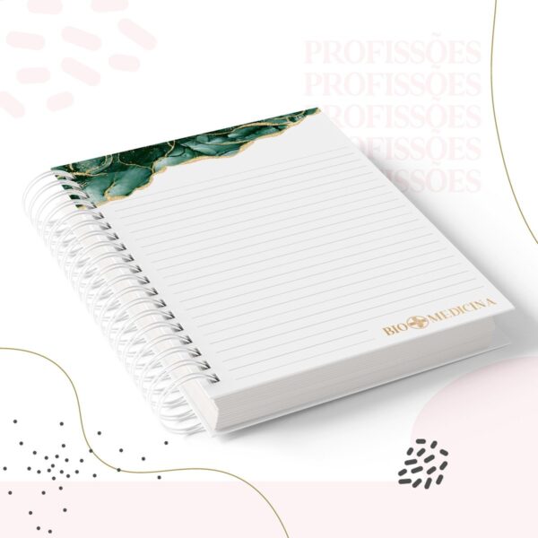 Kit Encadernação Biomedicina Feminino - Arquivo Digital