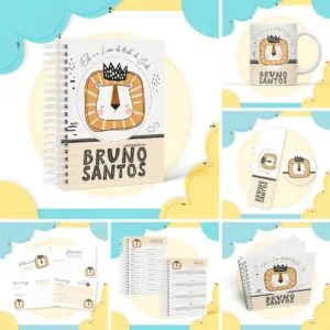 Kit Encadernação Cristão Menino - Arquivo Digital 14 Kit Encadernação Cristão Menino - Arquivo Digital