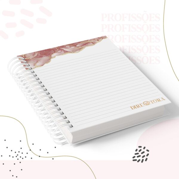 Kit Encadernação Diretora Feminino - Arquivo Digital