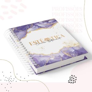 Kit Encadernação Estética Feminino - Arquivo Digital
