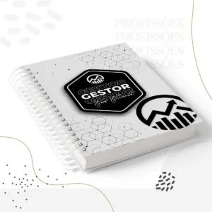 Kit Encadernação Gestor Masculino -Arquivo Digital