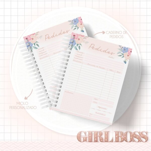 Kit Encadernação GirlBoss - Arquivo Digital