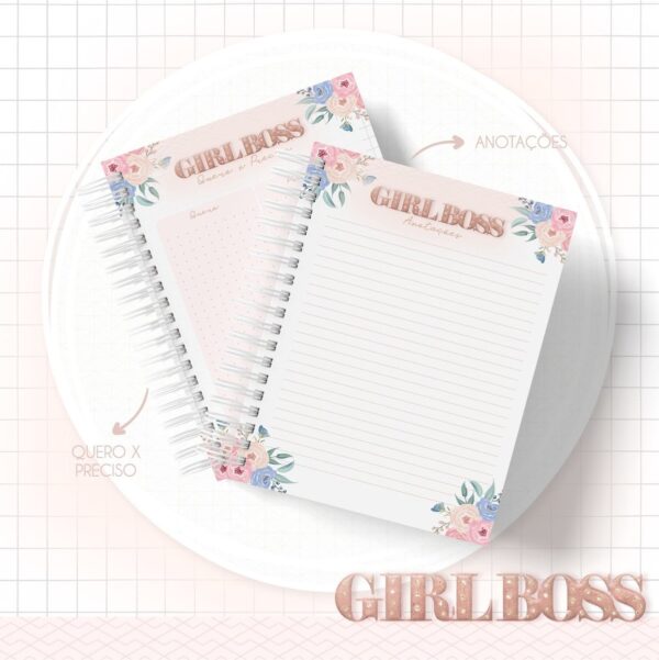 Kit Encadernação GirlBoss - Arquivo Digital
