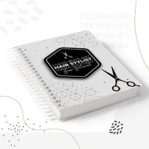 Kit Encadernação Hair Stylist Masculino -Arquivo Digital