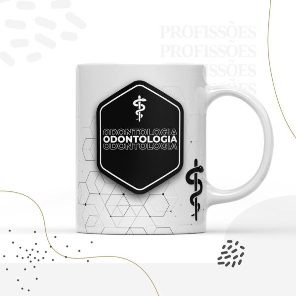 Kit Encadernação Odontologia Masculino -Arquivo Digital