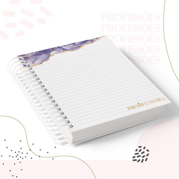 Kit Encadernação Professora Feminino - Arquivo Digital