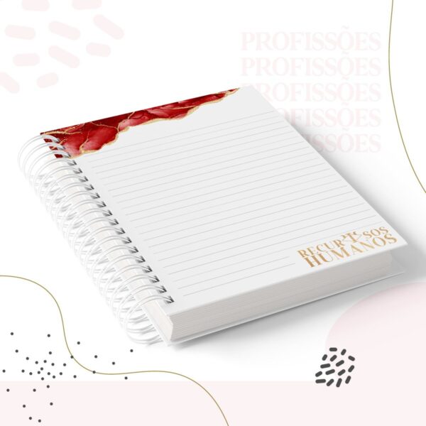 Kit Encadernação Recursos Humanos Feminino - Arquivo Digital