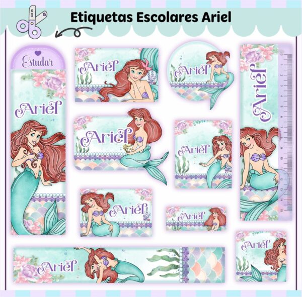 Kit Escolar Ariel - Arquivo Digital