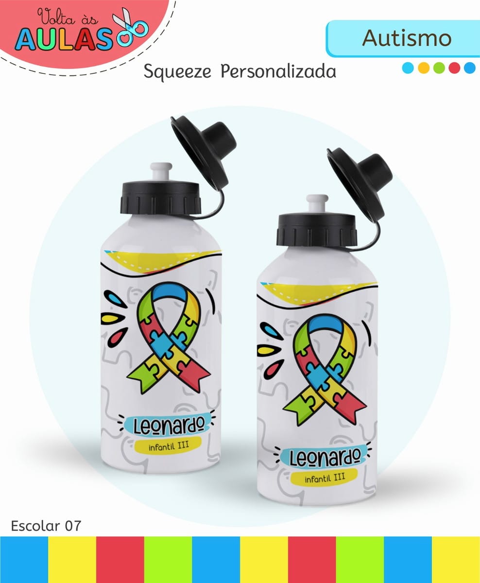 Kit Escolar Autismo Digital com Artes para Imprimir 5 Kit Escolar Autismo Digital com Artes para Imprimir - Imagem 5