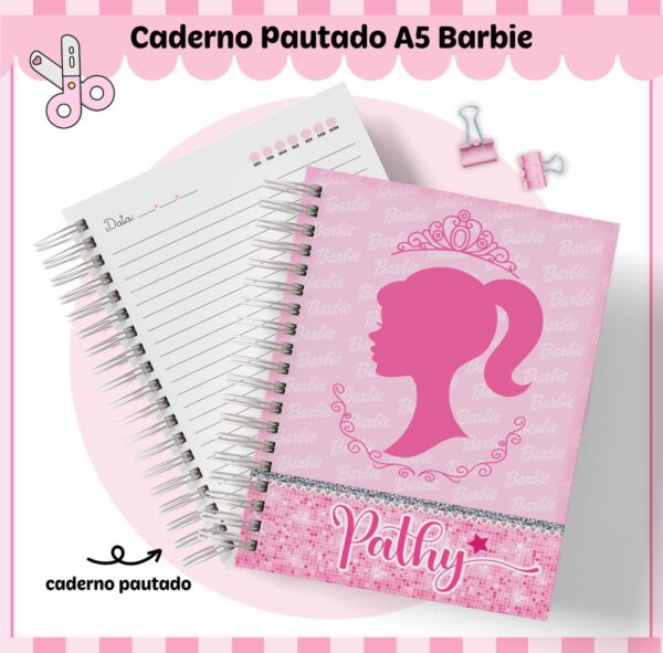 Kit Escolar Barbie - Arquivo Digital